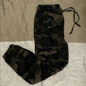 VS Pink Camo Joggers.